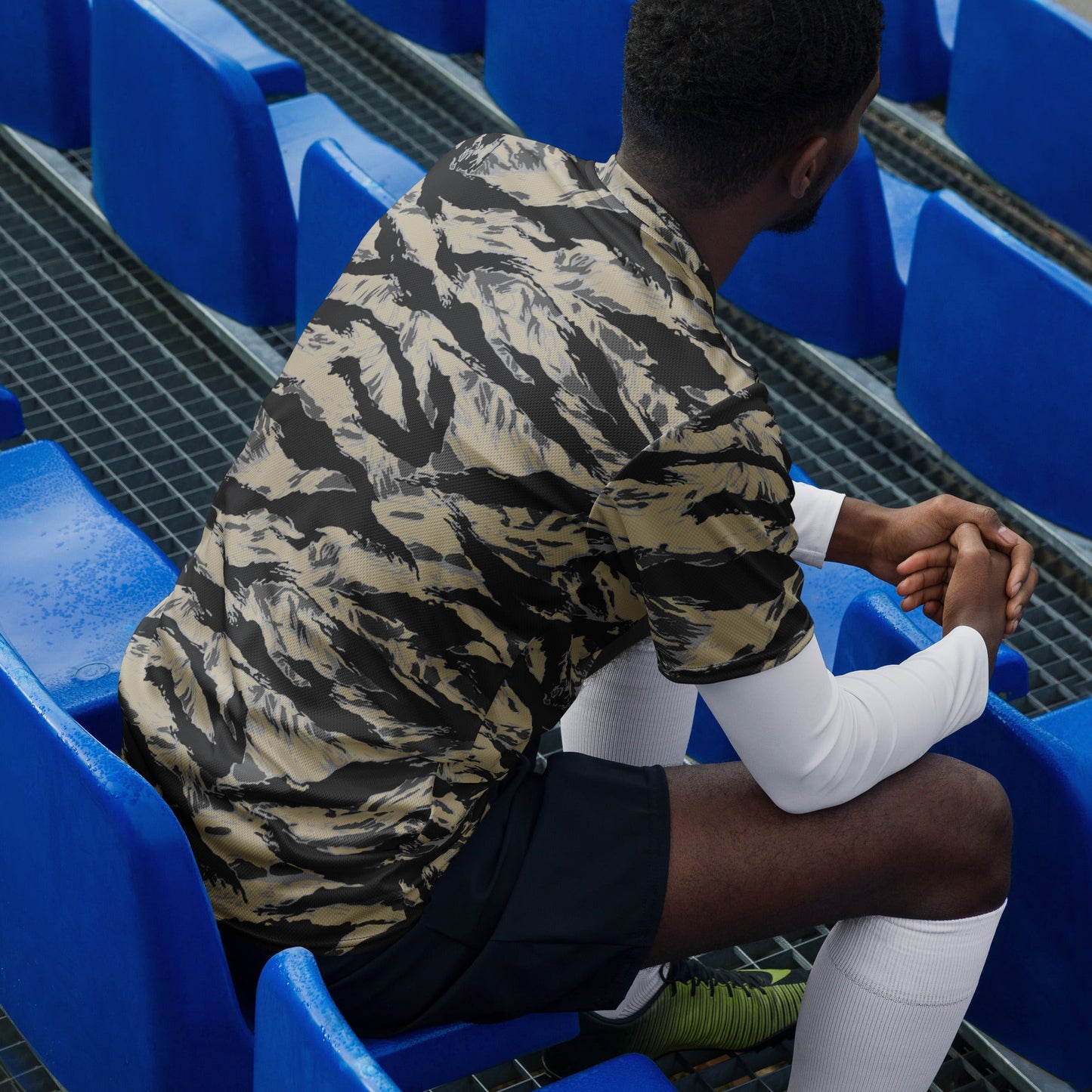 American Tiger Stripe Urban Rubble CAMO unisex sports jersey - Sports Jerseys