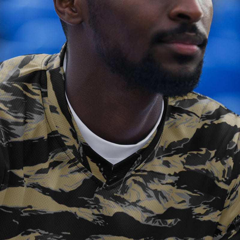 Tiger Stripe Urban Rubble CAMO Unisex Sports Jersey