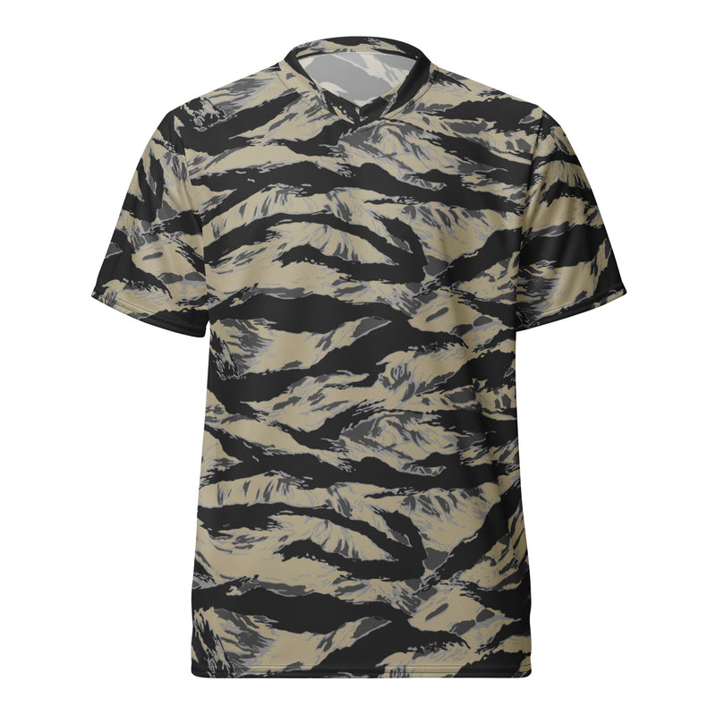 Tiger Stripe Urban Rubble CAMO Unisex Sports Jersey