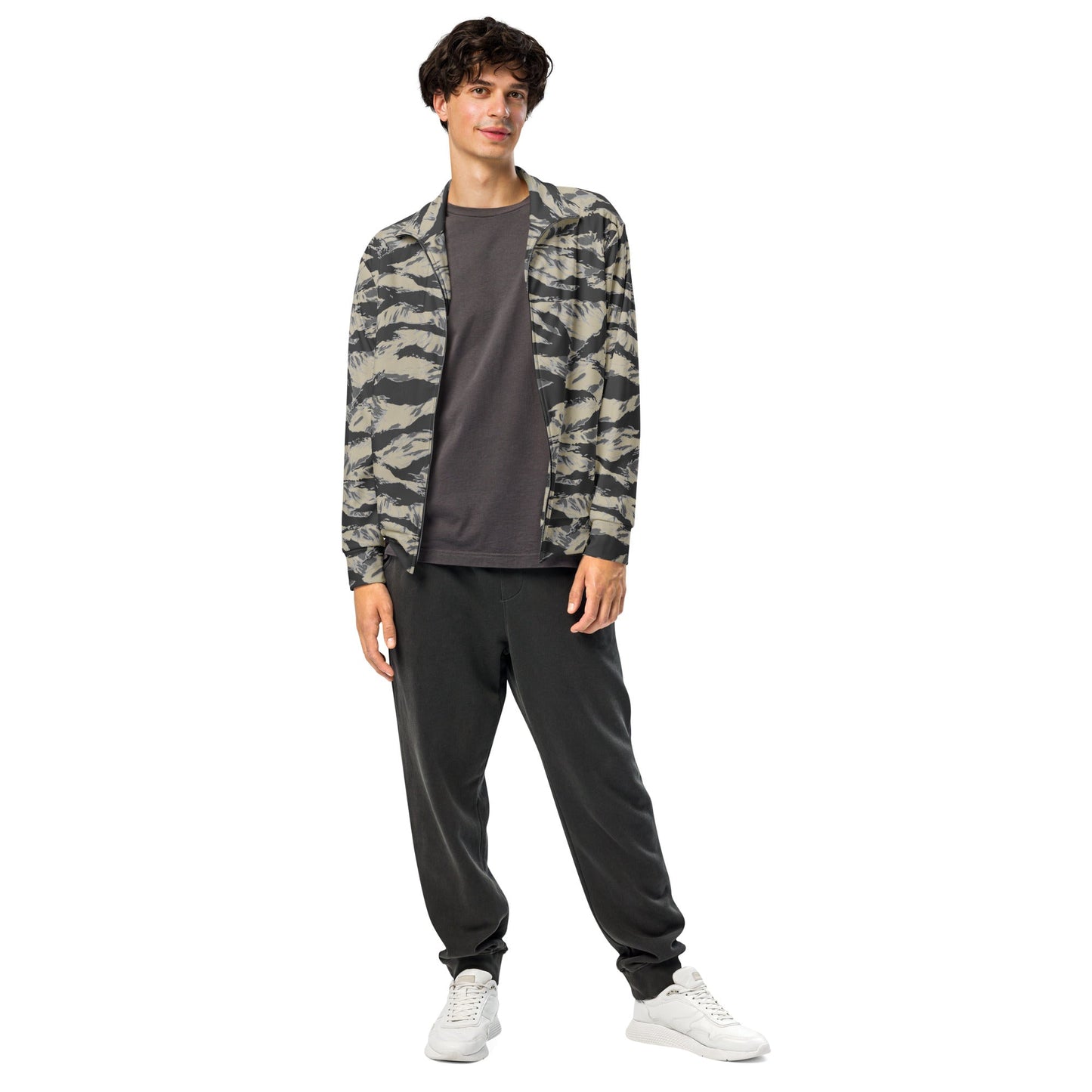 American Tiger Stripe Urban Rubble CAMO Unisex track jacket - Track Jackets