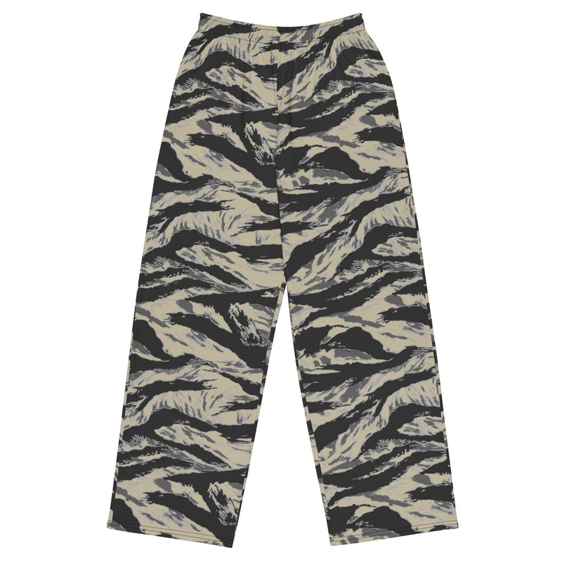 Tiger Stripe Urban Rubble CAMO Unisex Wide-Leg Leisure Pants - 2XS - Pant