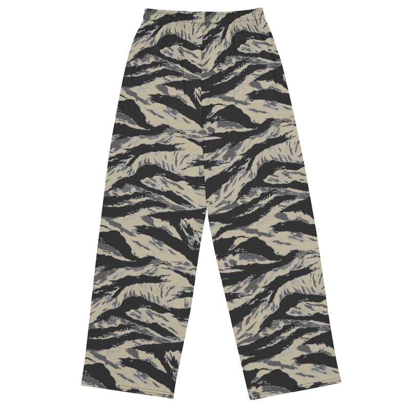Tiger Stripe Urban Rubble CAMO Unisex Wide-Leg Leisure Pants - Pant