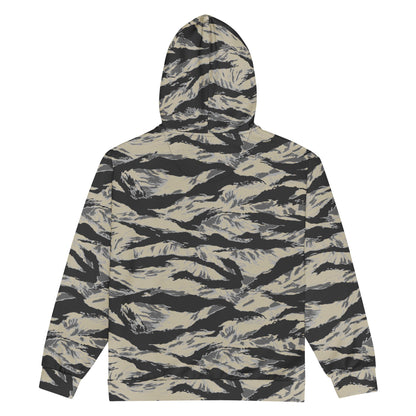 American Tiger Stripe Urban Rubble CAMO Unisex zip hoodie - Zip Hoodies