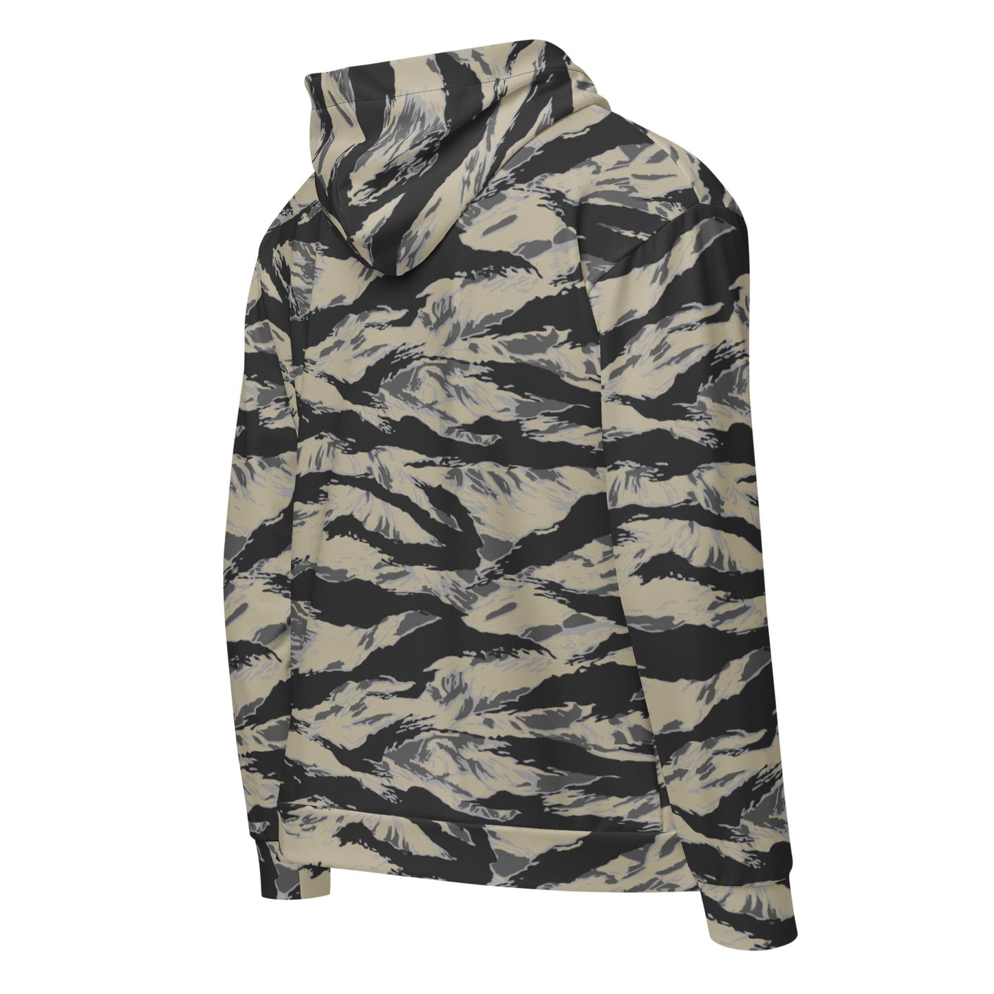 American Tiger Stripe Urban Rubble CAMO Unisex zip hoodie - Zip Hoodies
