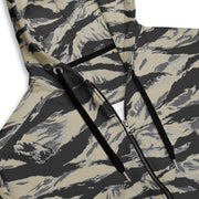 Tiger Stripe Urban Rubble CAMO Unisex Zip Hoodie