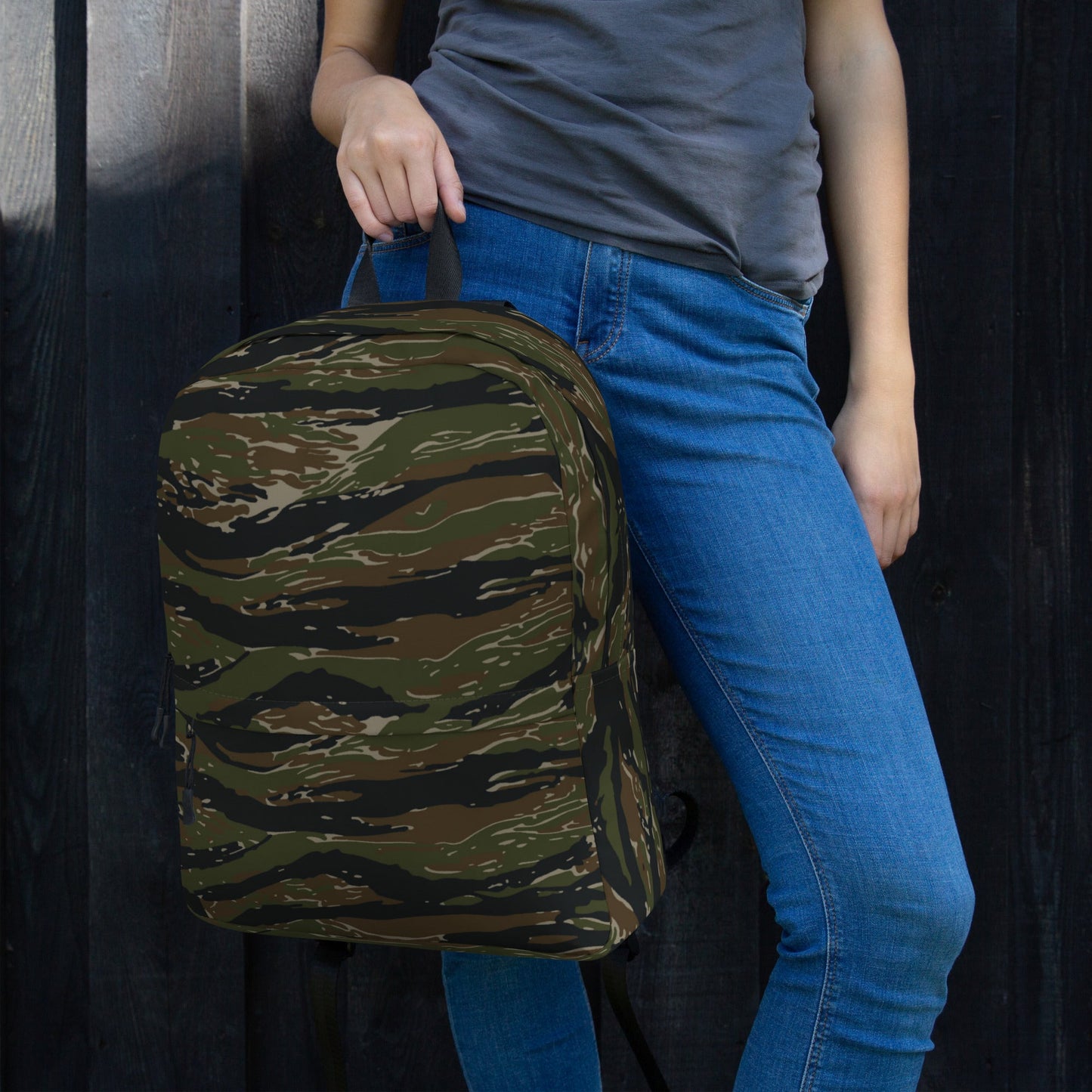 American Tiger Stripe Vintage Advisor Vietnam CAMO Backpack - Backpacks