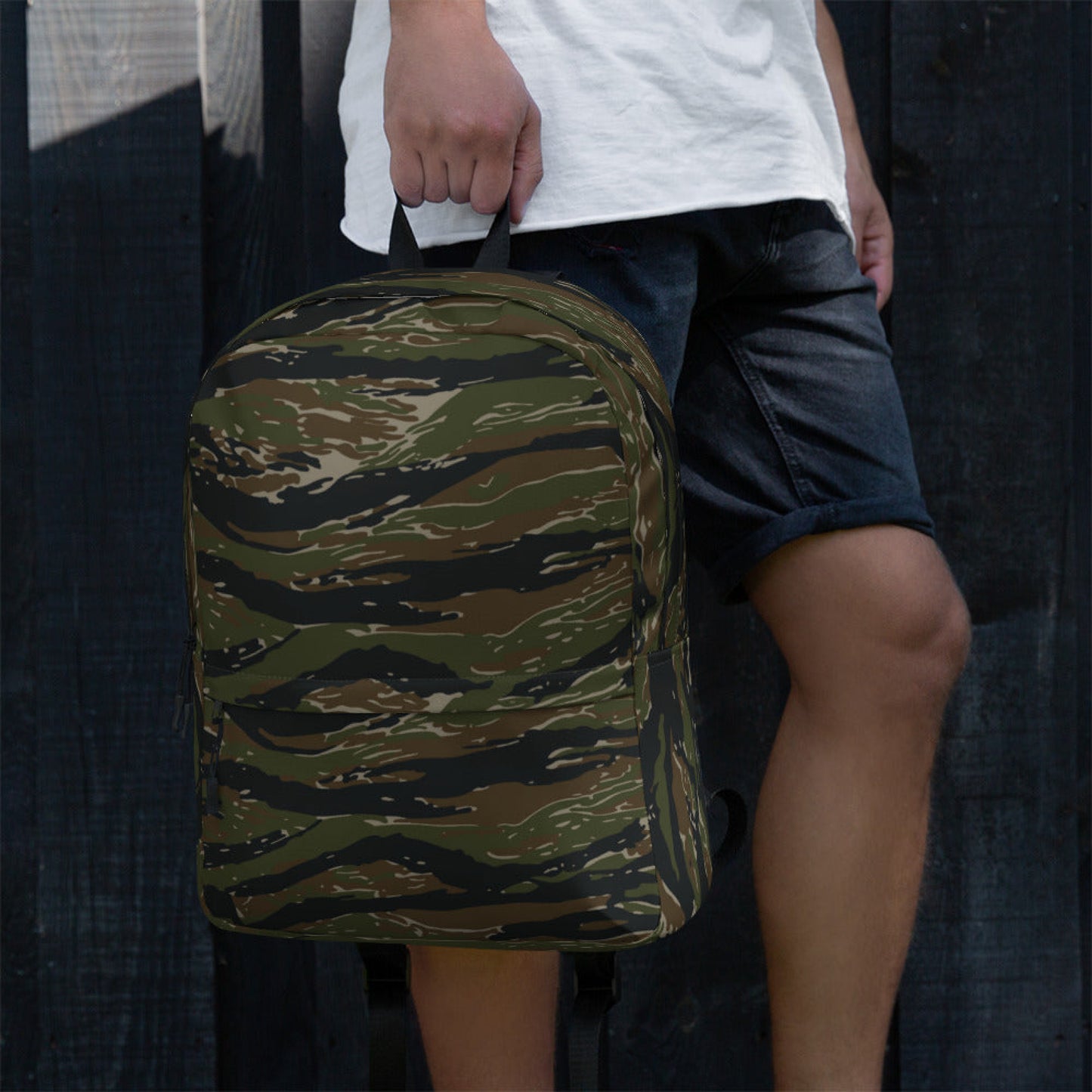 American Tiger Stripe Vintage Advisor Vietnam CAMO Backpack - Backpacks