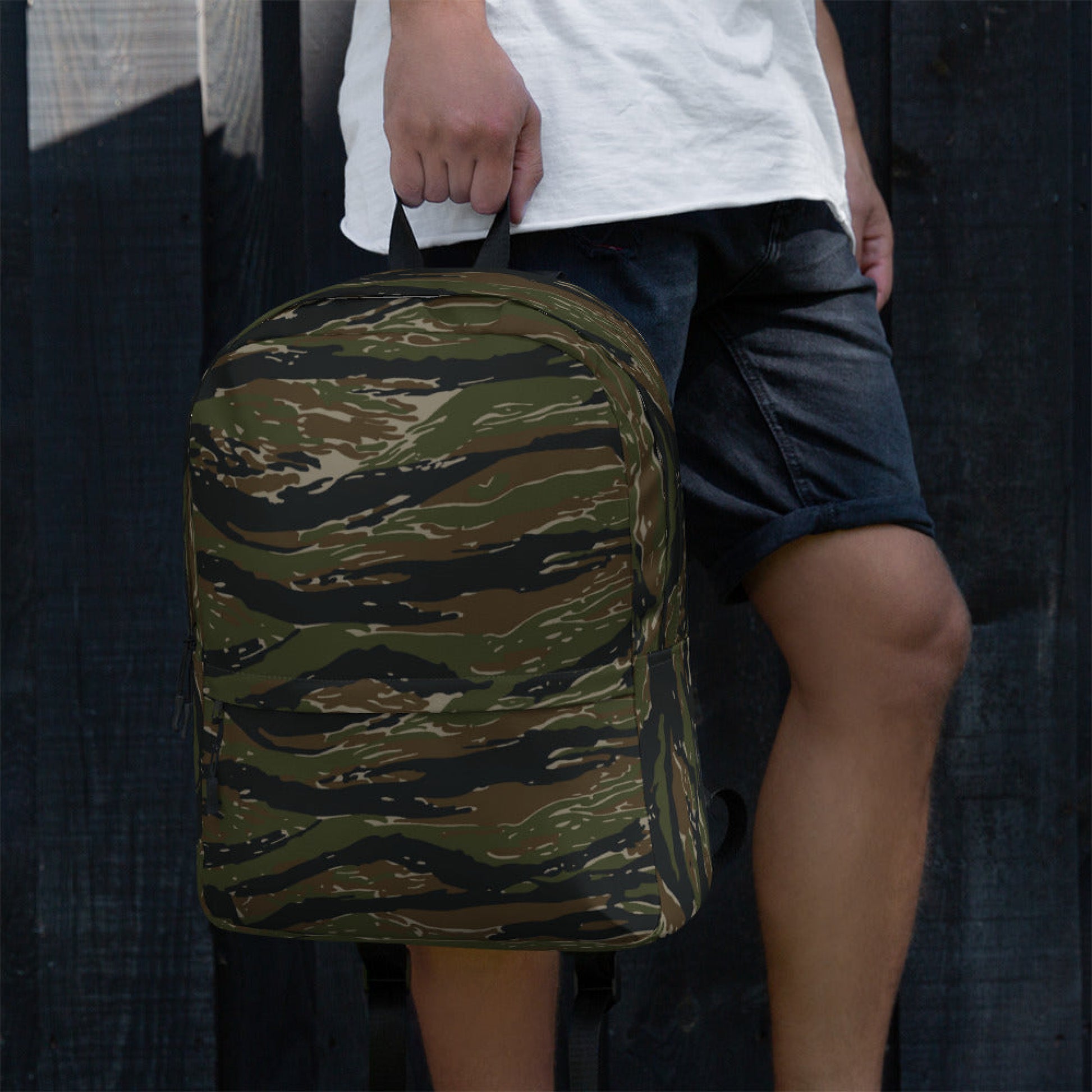 American Tiger Stripe Vintage Advisor Vietnam CAMO Backpack - Backpacks