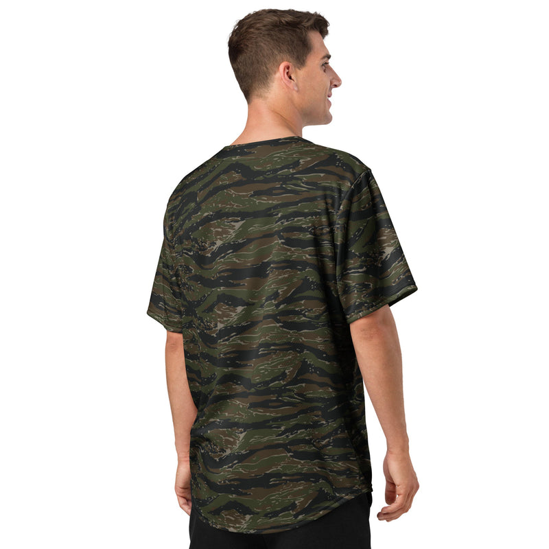 Tiger Stripe Vintage Advisor Vietnam CAMO Unisex Baseball Jersey