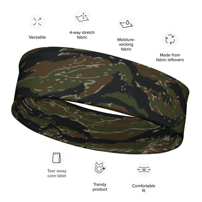 American Tiger Stripe Vintage Advisor Vietnam CAMO Headband - M - Headbands