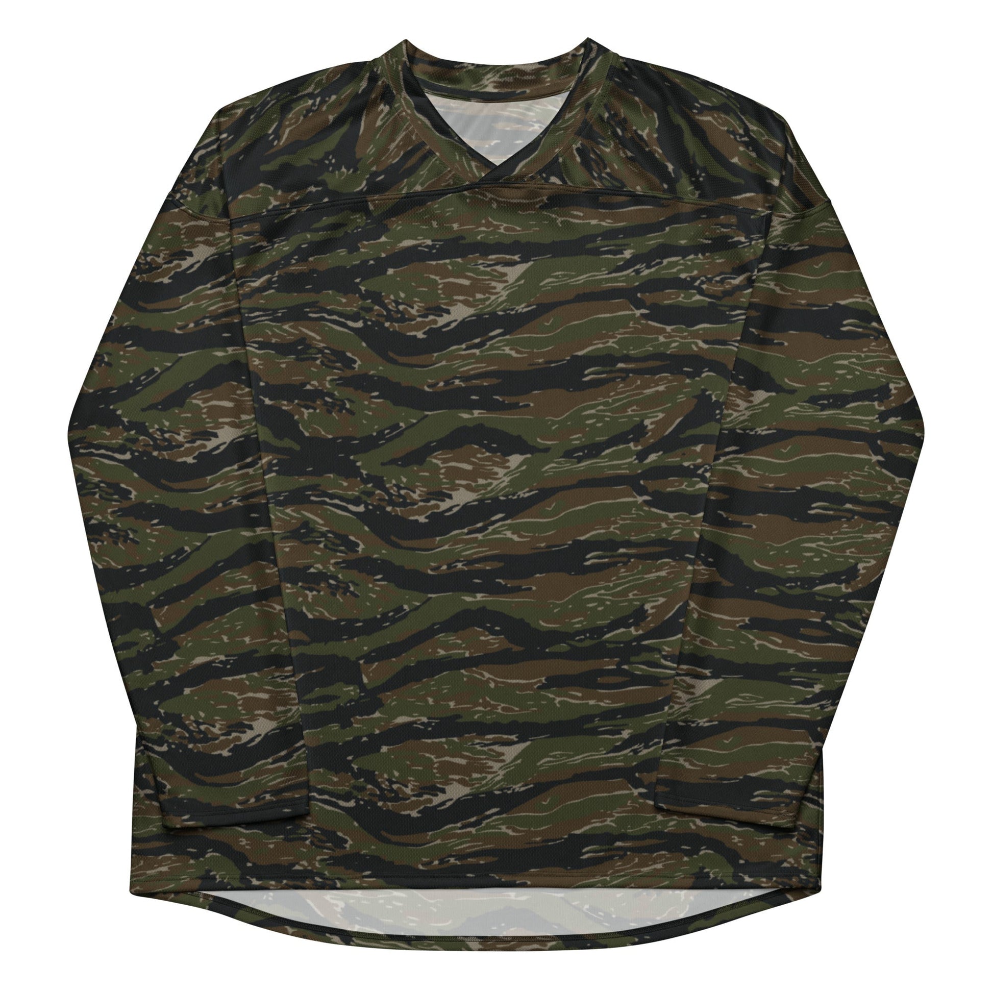 American Tiger Stripe Vintage Advisor Vietnam CAMO hockey fan jersey - Hockey Jerseys