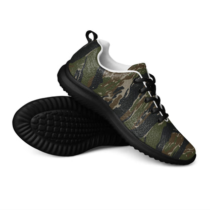 American Tiger Stripe Vintage Advisor Vietnam CAMO Mens Athletic Shoes - 5