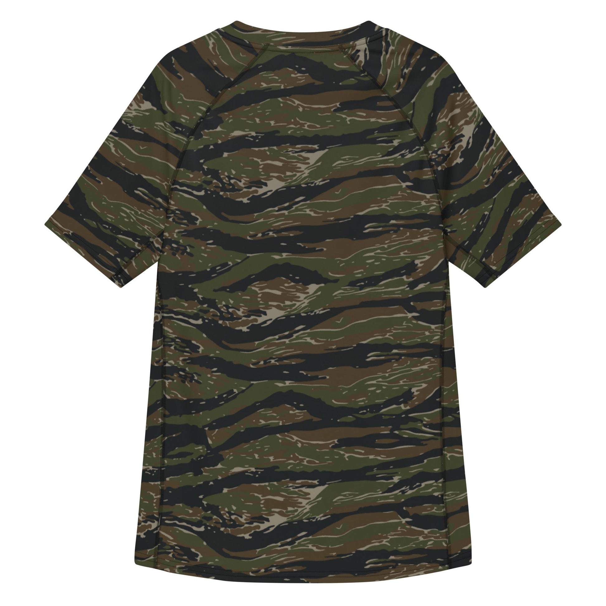 American Tiger Stripe Vintage Advisor Vietnam CAMO Mens Short-Sleeve Rash Guard - Short-sleeve Guards