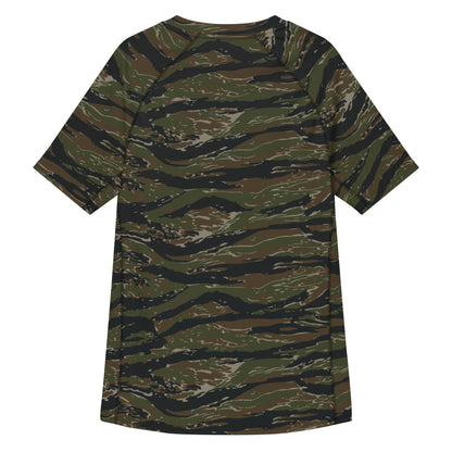 American Tiger Stripe Vintage Advisor Vietnam CAMO Mens Short-Sleeve Rash Guard - Short-sleeve Guards