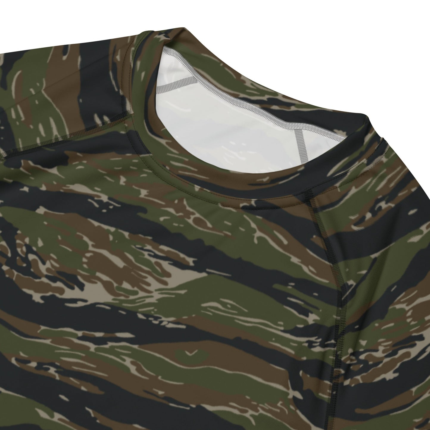 American Tiger Stripe Vintage Advisor Vietnam CAMO Mens Short-Sleeve Rash Guard - Short-sleeve Guards