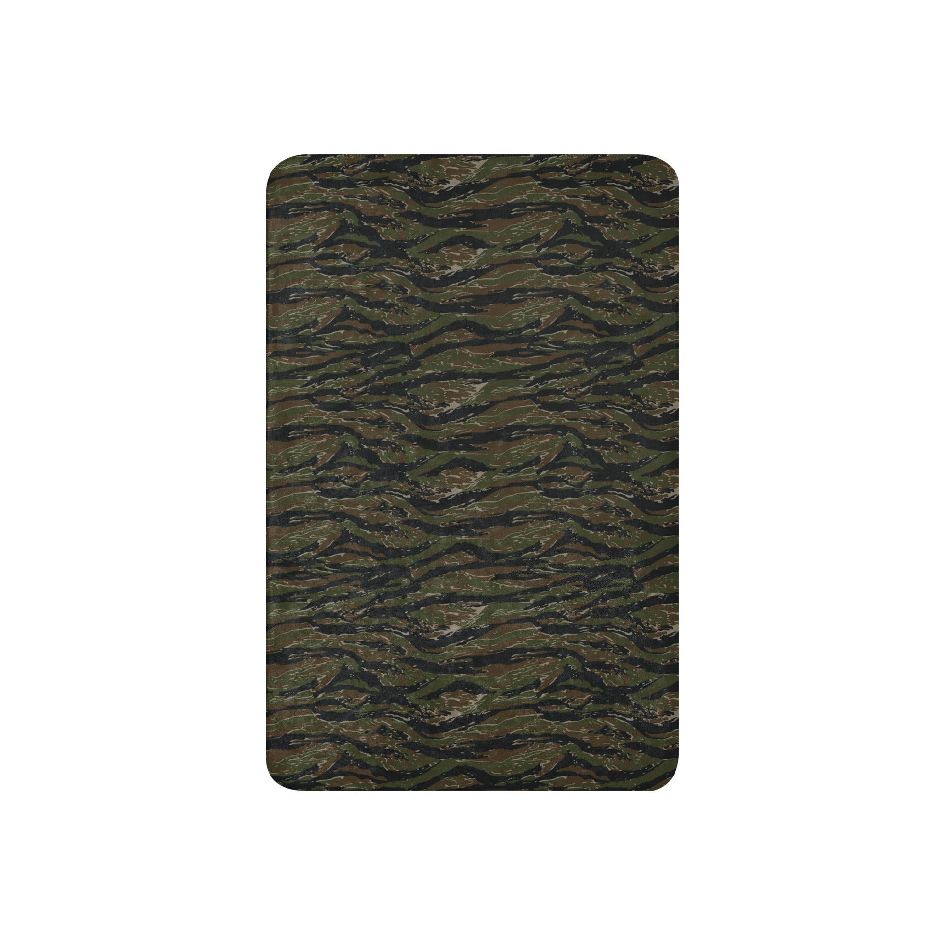 American Tiger Stripe Vintage Advisor Vietnam CAMO Sherpa blanket - Blankets
