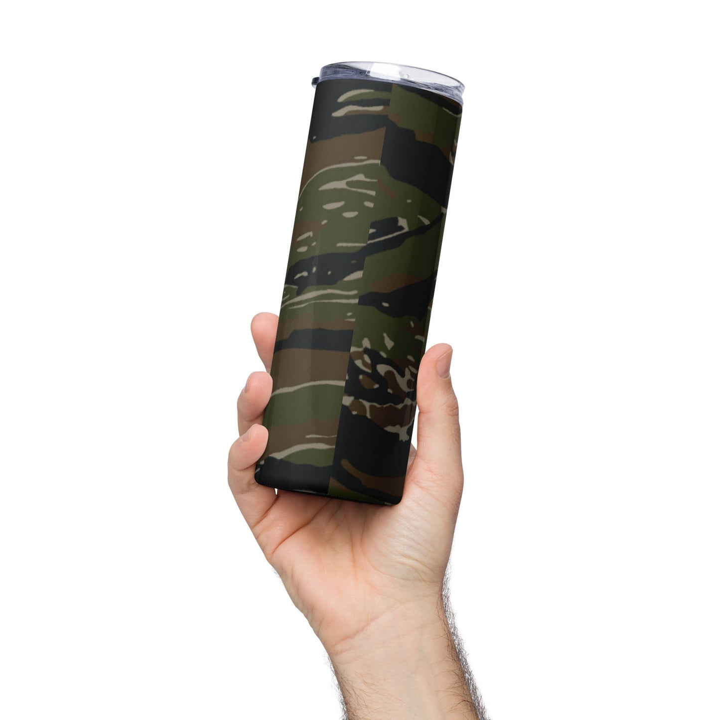 American Tiger Stripe Vintage Advisor Vietnam CAMO Stainless Steel Tumbler