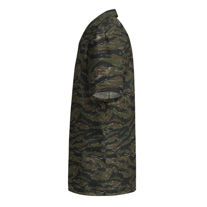 American Tiger Stripe Vintage Advisor Vietnam CAMO Unisex button shirt - Button Shirts