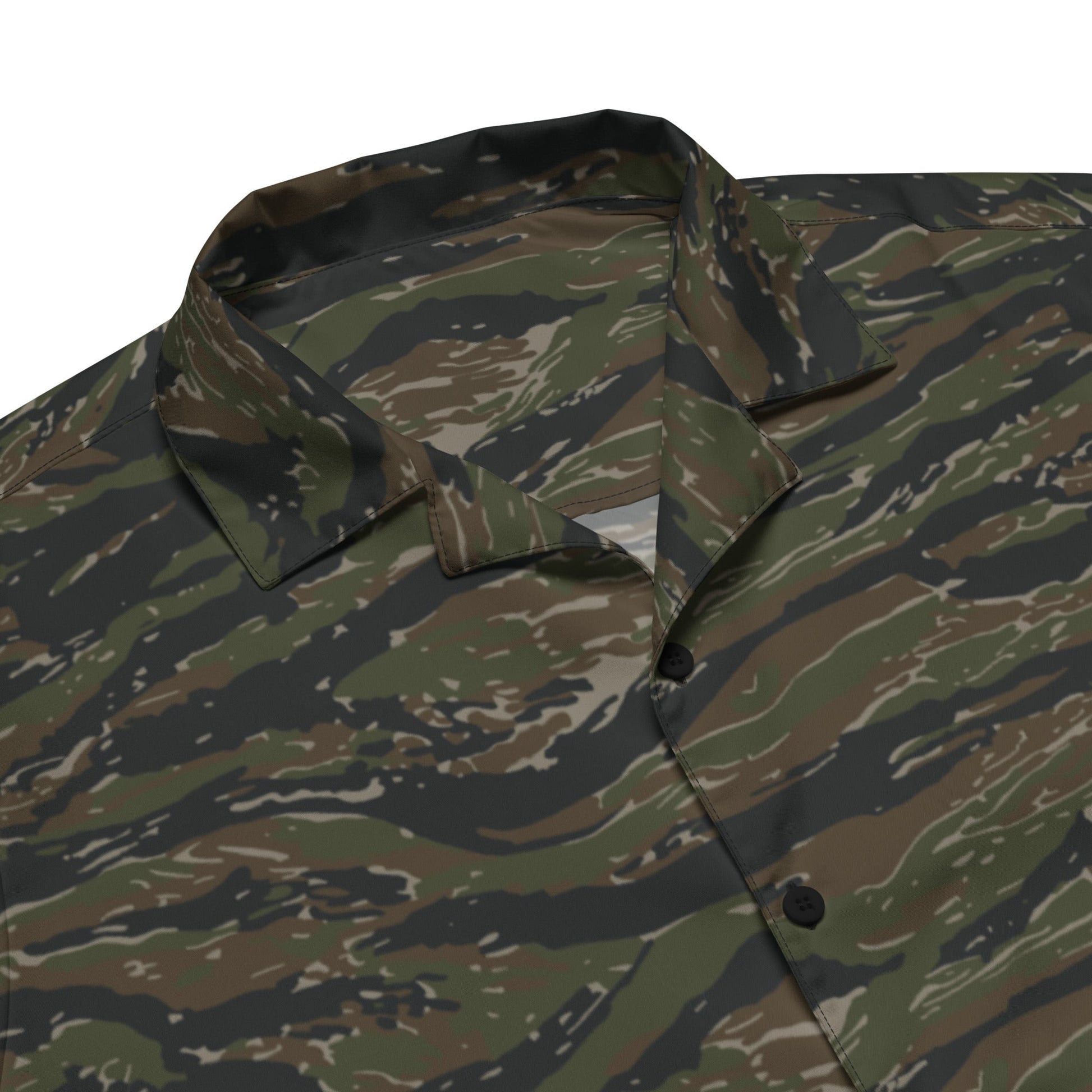 American Tiger Stripe Vintage Advisor Vietnam CAMO Unisex button shirt - Button Shirts