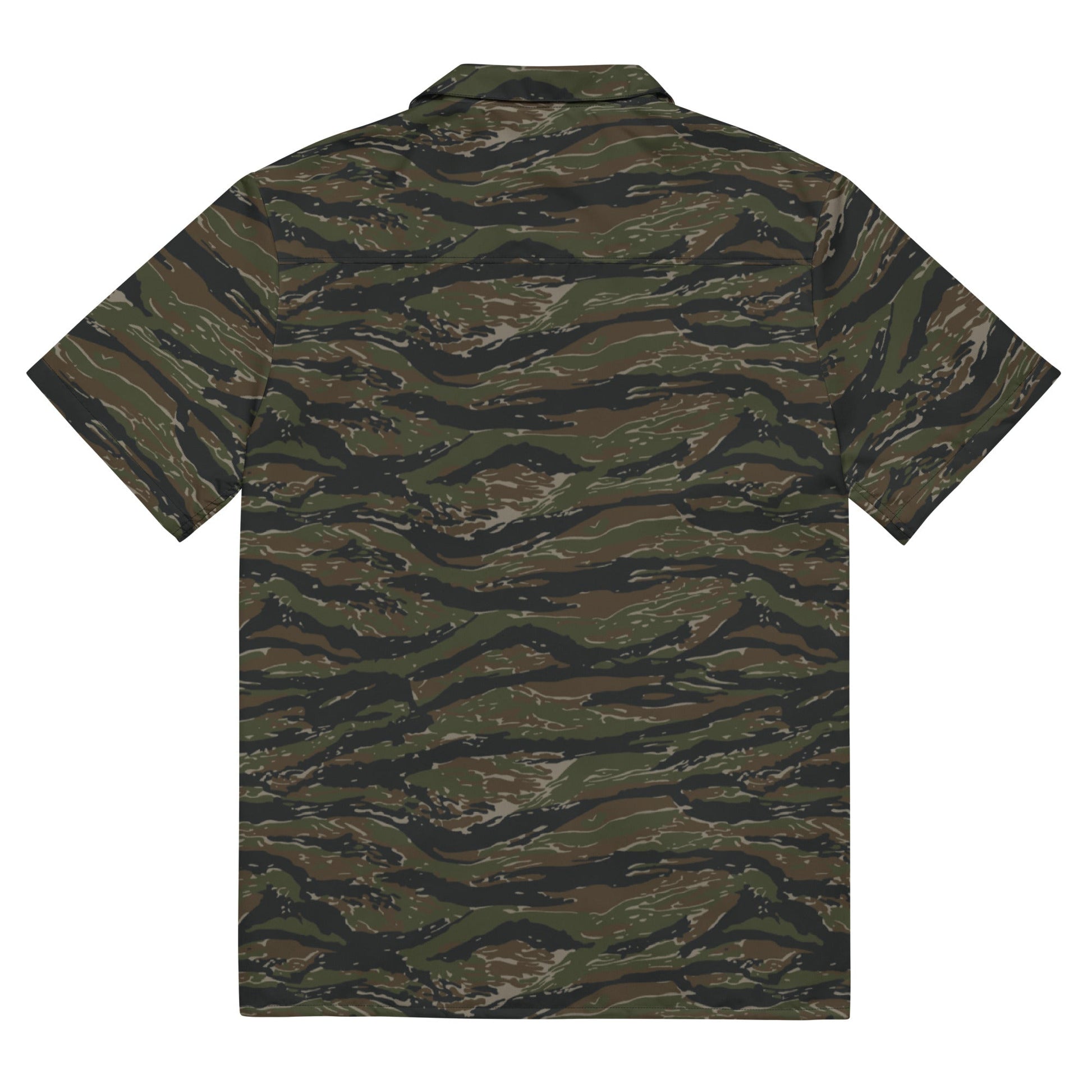 American Tiger Stripe Vintage Advisor Vietnam CAMO Unisex button shirt - Button Shirts