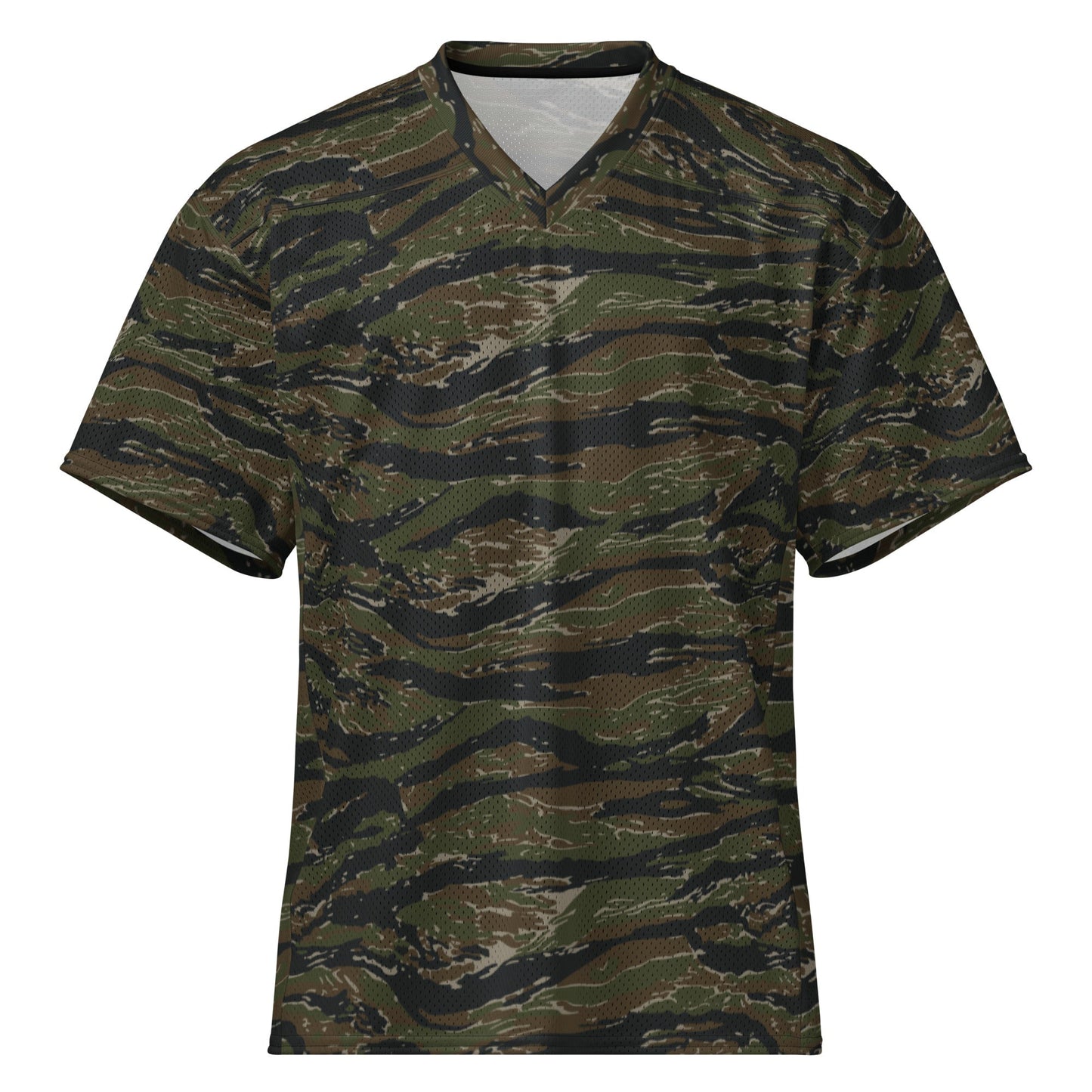 American Tiger Stripe Vintage Advisor Vietnam CAMO Unisex Football Jersey - 2XS