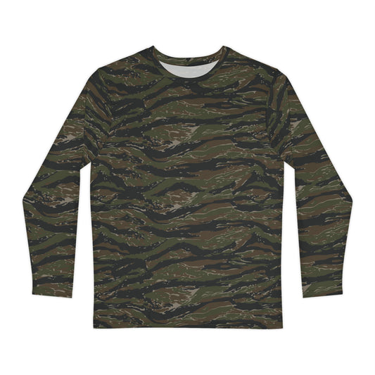 American Tiger Stripe Vintage Advisor Vietnam CAMO Unisex Long-Sleeve Shirt - XS