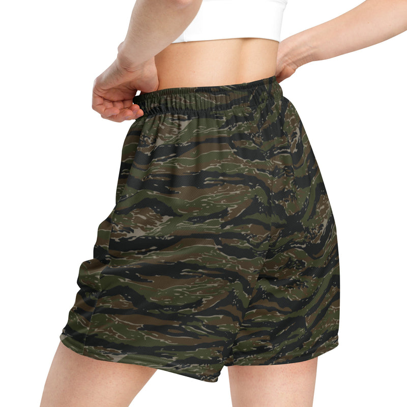Tiger Stripe Vintage Advisor Vietnam CAMO Unisex Mesh Shorts