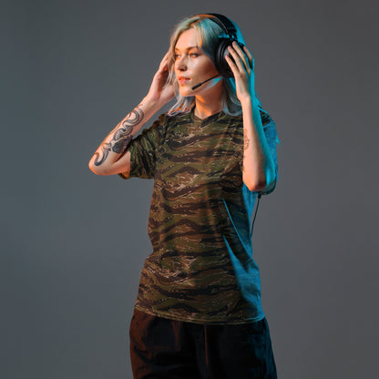 American Tiger Stripe Vintage Advisor Vietnam CAMO unisex sports jersey - Sports Jerseys