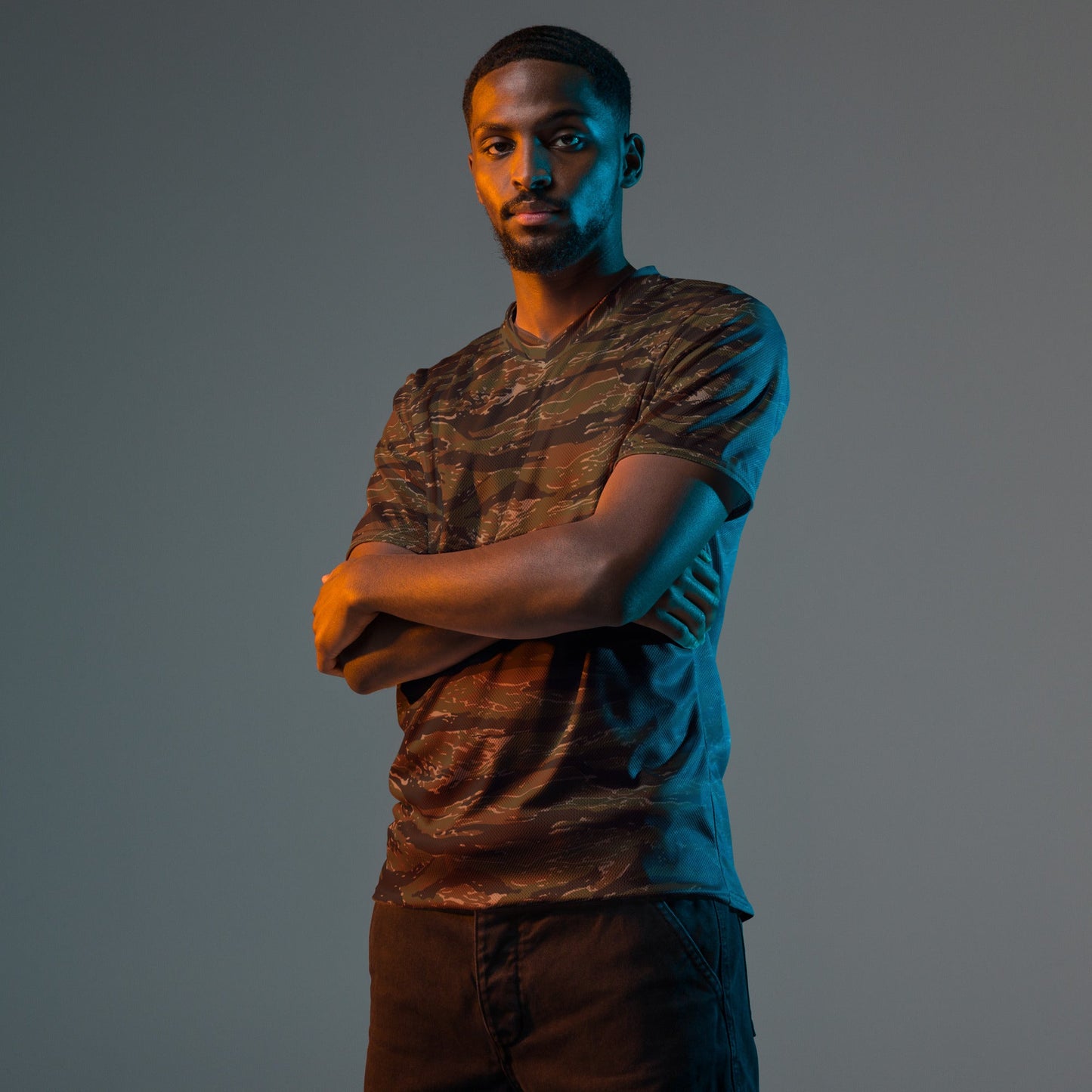 American Tiger Stripe Vintage Advisor Vietnam CAMO unisex sports jersey - Sports Jerseys