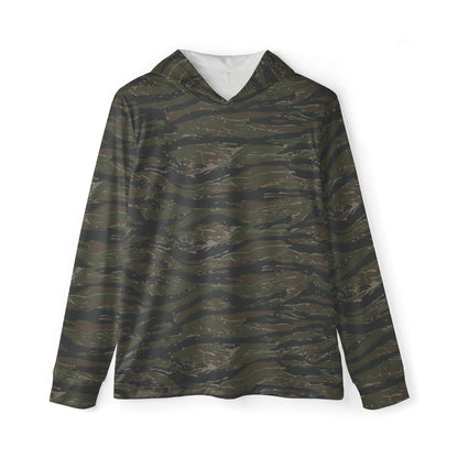 American Tiger Stripe Vintage Advisor Vietnam CAMO Unisex Sports Warmup Hoodie - XS