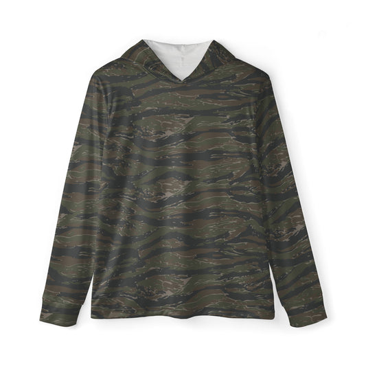 American Tiger Stripe Vintage Advisor Vietnam CAMO Unisex Sports Warmup Hoodie - XS