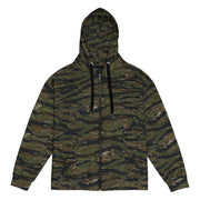 Tiger Stripe Vintage Advisor Vietnam CAMO Unisex Zip Hoodie - 2XS