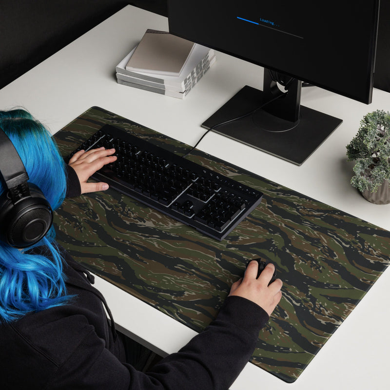 Tiger Stripe Vintage Advisor Vietnam CAMO Universal Large Desk Pad