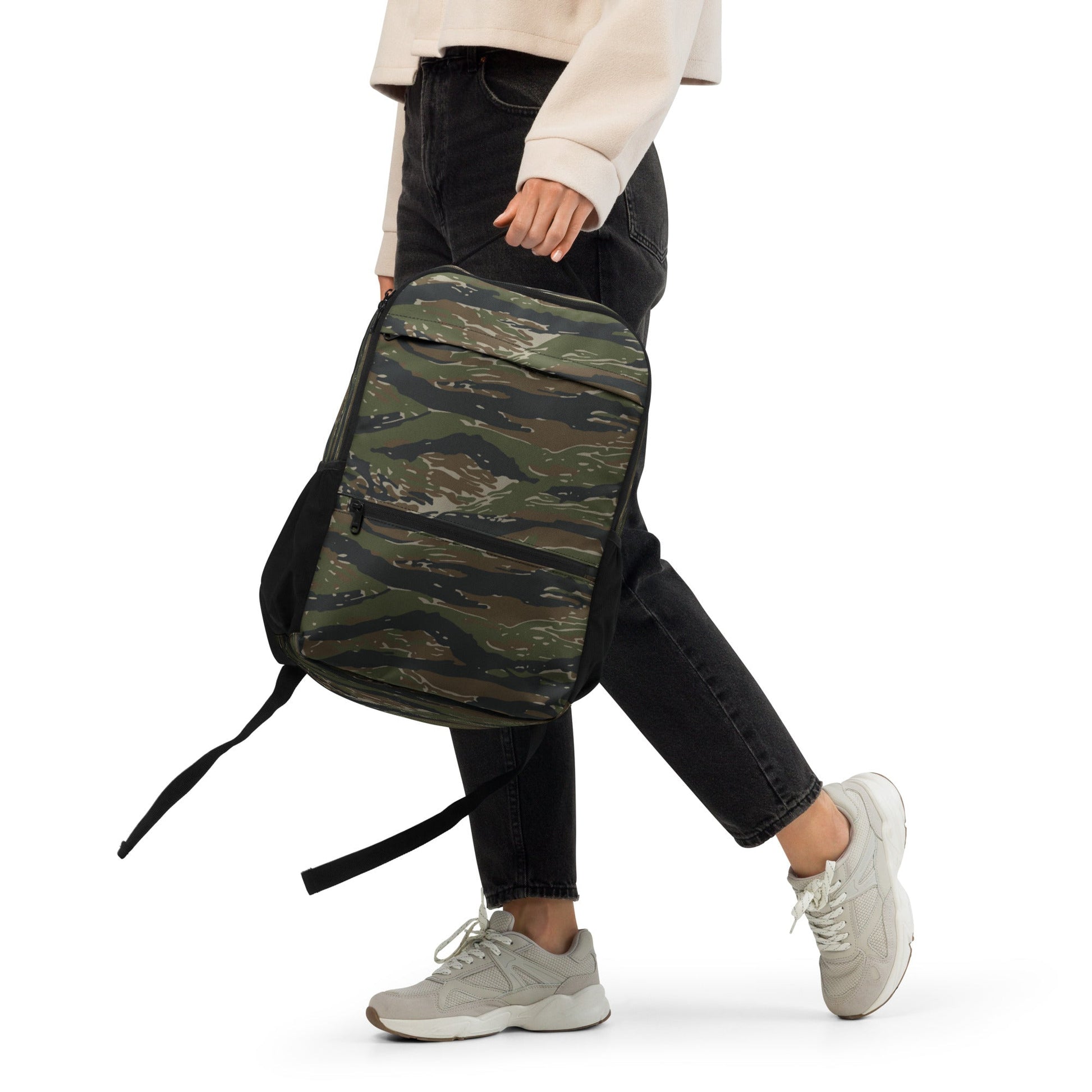 American Tiger Stripe Vintage Advisor Vietnam CAMO Utility Backpack