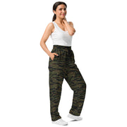 Tiger Stripe Vintage Advisor Vietnam CAMO Unisex Wide-Leg Joggers
