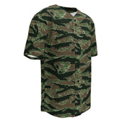 Tiger Stripe Viper CAMO Unisex Baseball Jersey