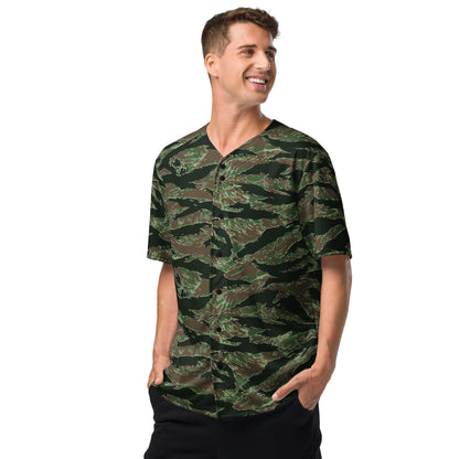 American Tiger Stripe Viper CAMO baseball jersey - Baseball Jerseys