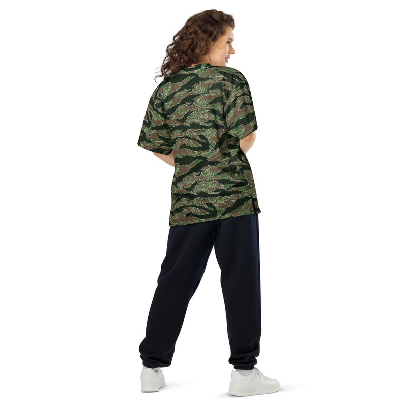 Tiger Stripe Viper CAMO Unisex Football Jersey - American