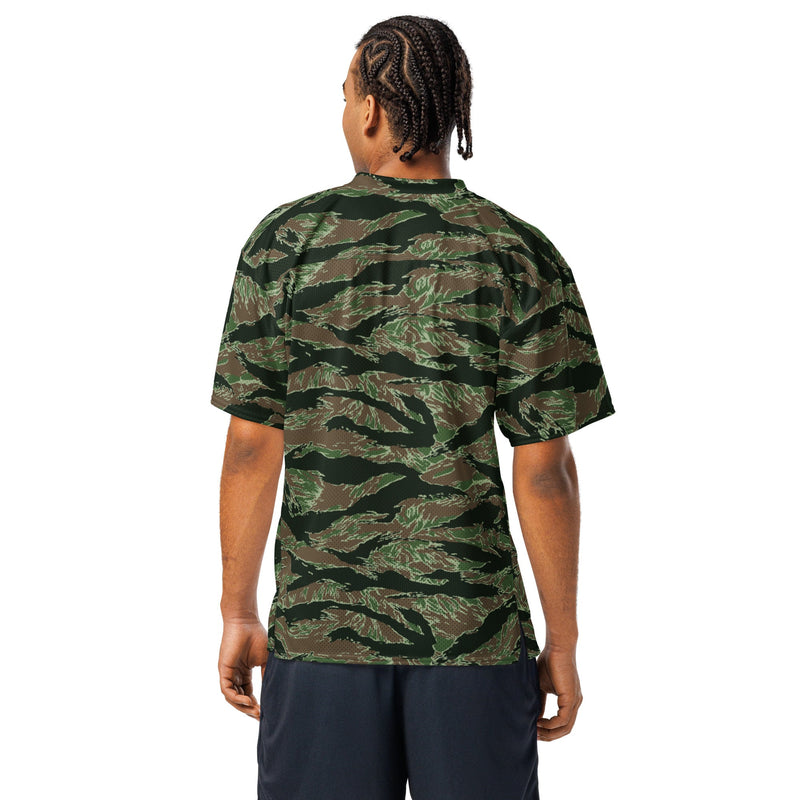 Tiger Stripe Viper CAMO Unisex Football Jersey - American