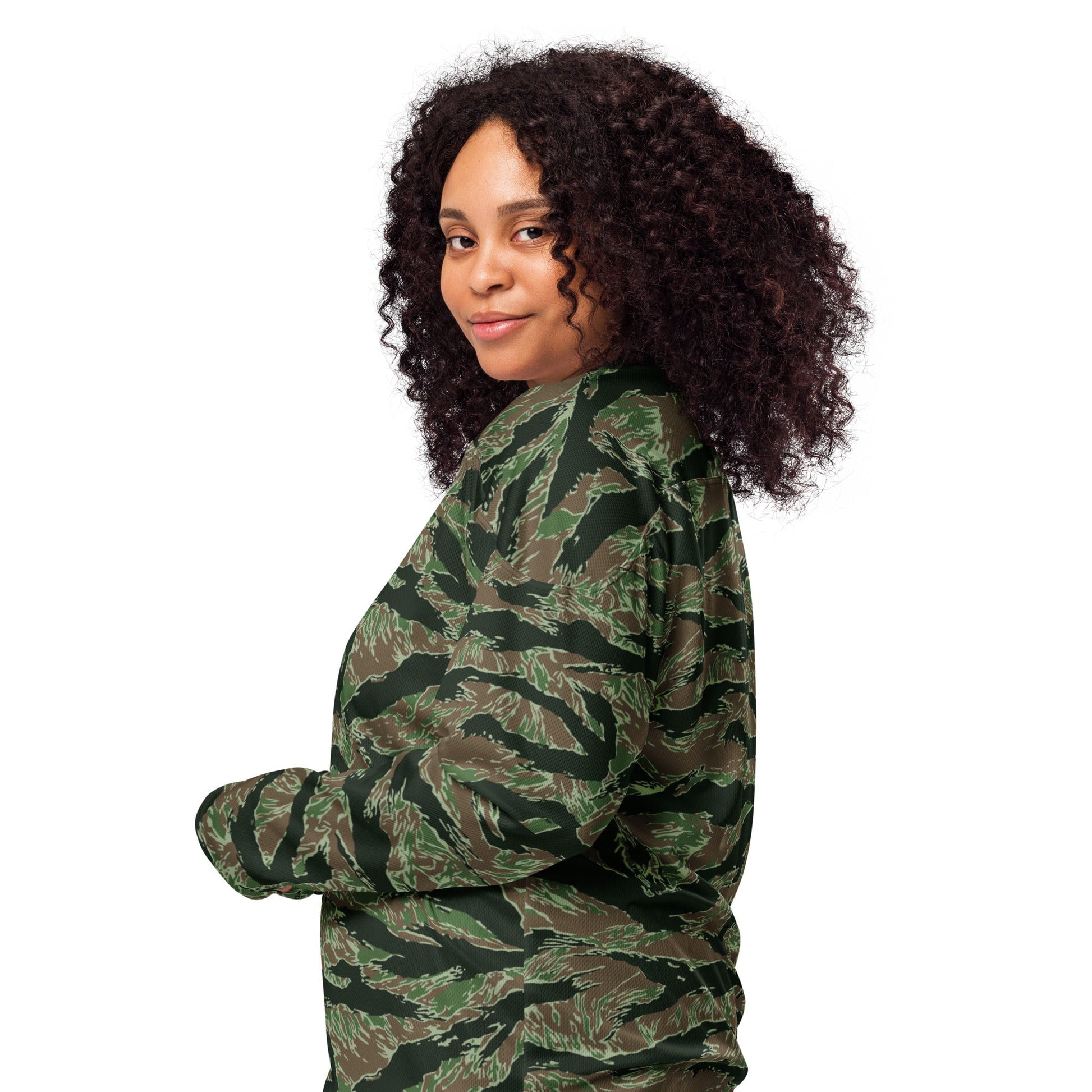 American Tiger Stripe Viper CAMO hockey fan jersey - Hockey Jerseys