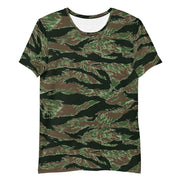 Tiger Stripe Viper CAMO Mens Athletic T-Shirt - Shirt