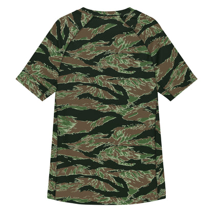 American Tiger Stripe Viper CAMO Mens Short-Sleeve Rash Guard - Short-sleeve Guards