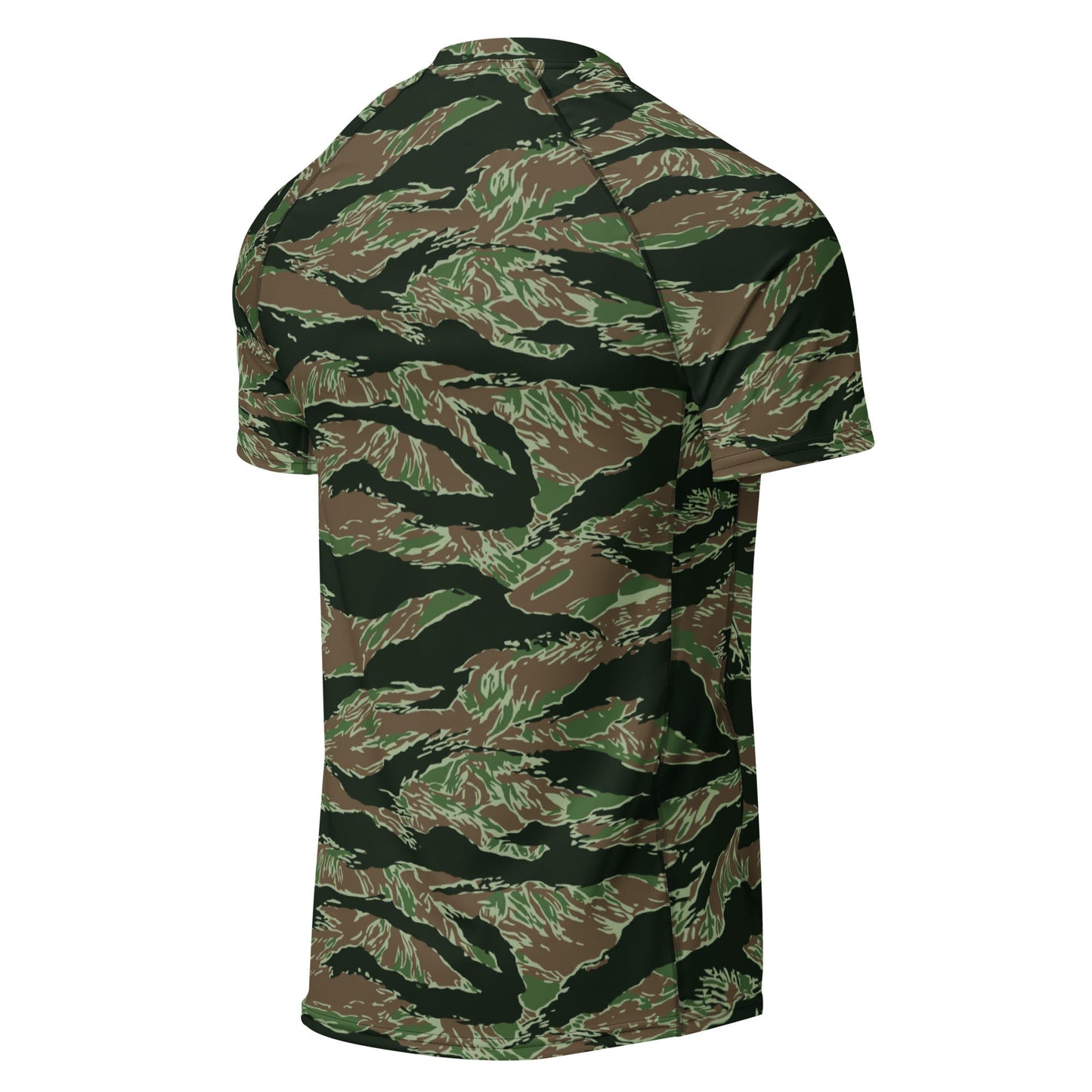 American Tiger Stripe Viper CAMO Mens Short-Sleeve Rash Guard - Short-sleeve Guards