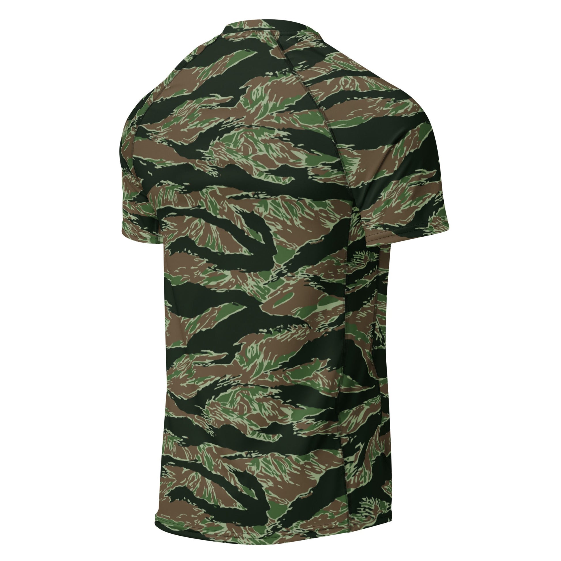 American Tiger Stripe Viper CAMO Mens Short-Sleeve Rash Guard - Short-sleeve Guards