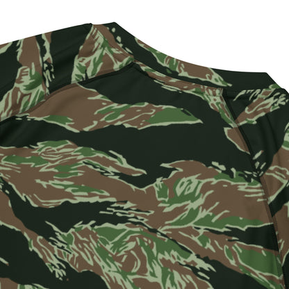 American Tiger Stripe Viper CAMO Mens Short-Sleeve Rash Guard - Short-sleeve Guards