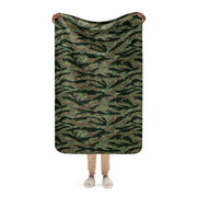 Tiger Stripe Viper CAMO Sherpa Blanket - 37″×57″