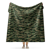 Tiger Stripe Viper CAMO Sherpa Blanket - 60″×80″
