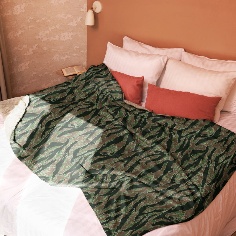 Tiger Stripe Viper CAMO Sherpa Blanket
