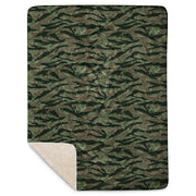 Tiger Stripe Viper CAMO Sherpa Blanket