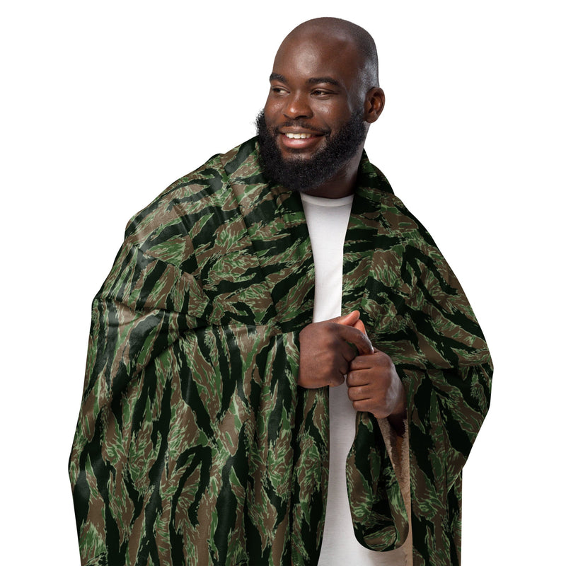 Tiger Stripe Viper CAMO Sherpa Blanket
